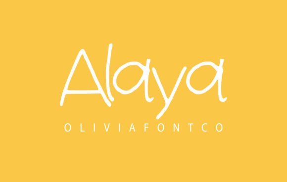 Alaya Font Review: A Handwritten Script for Campaign Design