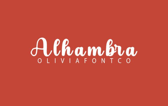 Alhambra: A Handwritten Font That Brings Warmth to Editorial Design