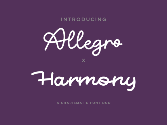 Allegro X Harmony Duo: A Font for Scroll-Stopping Campaigns