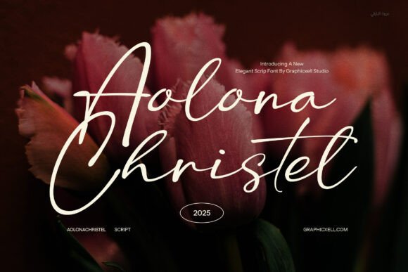 Aolona Christel: A Signature Script Font Built for Handmade With Heart