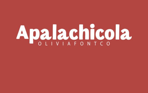 Apalachicola: A Romantic Script Font