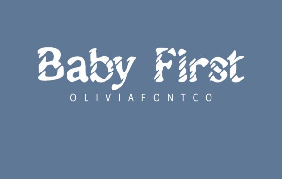 Baby First: A Romantic Handwritten Font for Crafters and Small Shops