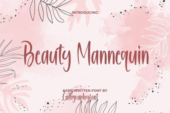 Beauty Mannequin Font for Creative Projects