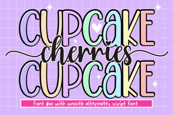 Cherries Cupcake: Testing a Dynamic Script Font for Web Layouts