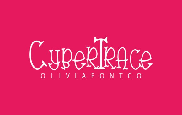 Cybertrace: A Handwritten Font That Feels Like a Real Brand Story