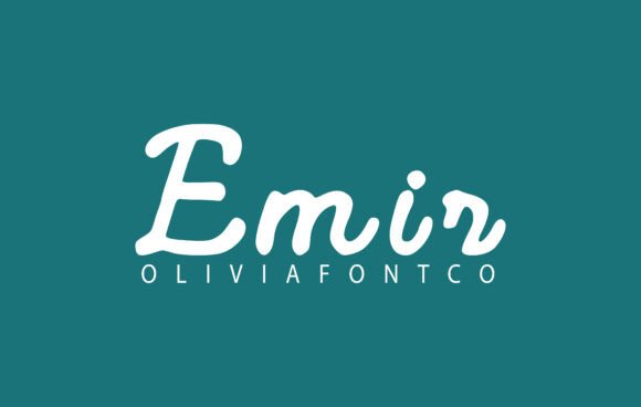 Emir Font Brings Warm Handwritten Charm to Your Handmade Products