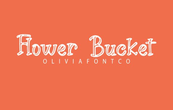 Flower Bucket: A Romantic Script Font for Thoughtful Editorial Design