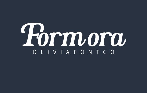 Formora: A Handwritten Font for Elegant Design