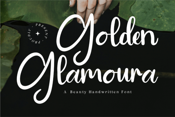 Golden Glamoura: A Font for Elegant Small Business Branding