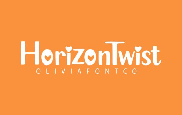 HorizonTwist Font for Web Design