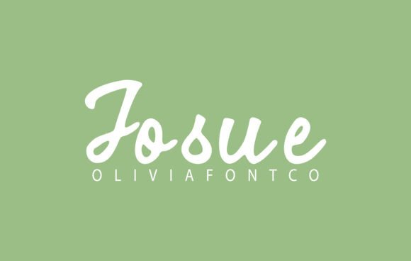 Josue: A Handwritten Font for Editorial Design