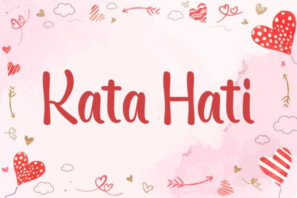 Kata Hati: A Playful Font for Business