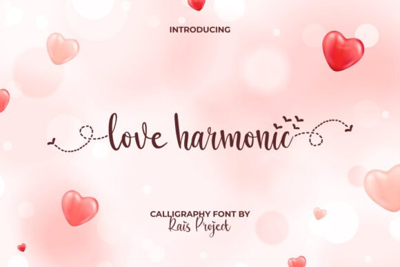 Love Harmonic Font for Web Design