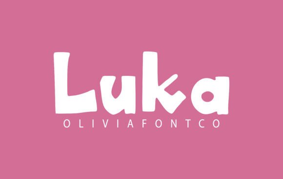 Luka Font Brings Romantic Handwritten Charm to Your Craft Projects