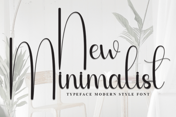 New Minimalist Font