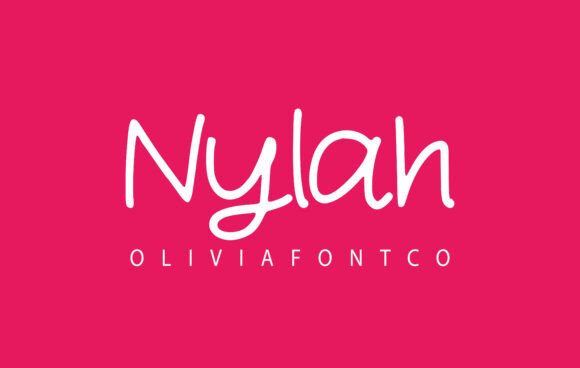 Nylah Font: A Handwritten Typeface That Gives Your Campaigns a Romantic, Human Touch