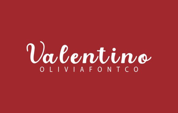 Valentino Font: A Handwritten Typeface for Small Business Branding