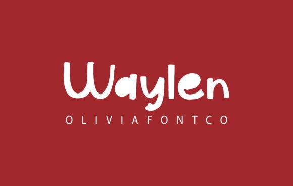 Waylen Font: A Handwritten Typeface with Romantic Appeal