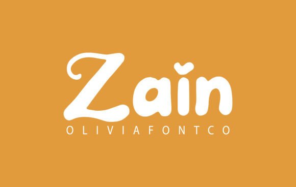 Zain Font: A Handwritten Typeface for Editorial Storytelling
